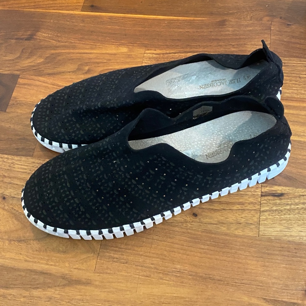 Isle Jacobsen Tulip Perforated Sneakers Women’s Slip On 41 - Picture 5 of 10